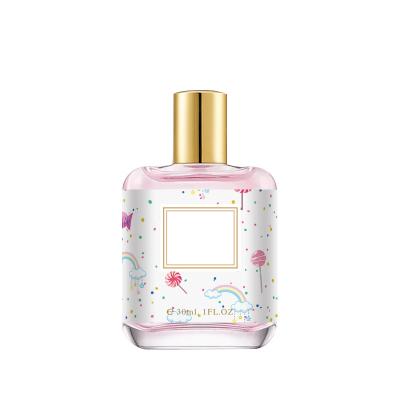 China Luxury Empty Fancy French Cosmetic Glass Perfume Bottle Customized Logo Cosmetic Spray 30ml Perfume Bottle for sale