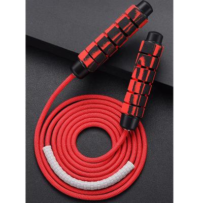 China Durable Cotton Weight Speed Skipping Rope Durable Cardio Gym Workout for sale