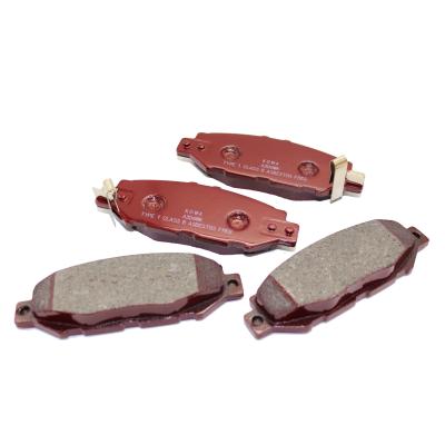 China OTHER Good Performance Auto Parts Brake Pads China Manufacturers High Quality Semi-metal Front Disc Brake Pad B4Y0-26-48ZA for sale
