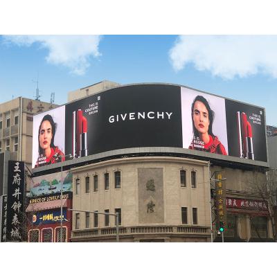 China Outdoor P5 5Mm P10 10Mm Full Color Led Screen Outdoor Billboard Advertising Led Display Front and Rear Service Pantalla Led for sale