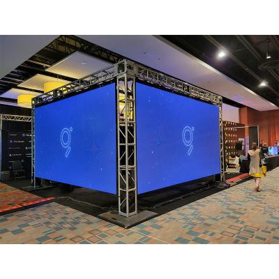 China Indoor P3.91 3.91Mm 500X1000Mm Pantalla Led Dj Booth Concert Stage Led Display Screen Church Public Backdrops Video Wall for sale