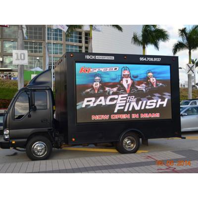 China Indoor 4K Smd P4 4Mm Full Color Led Digital Display Screen Advertising Mobile Billboard Outdoor Truck Led Video Wall for sale