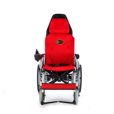China Carbon steel manufacturers direct selling portable track folding electric wheelchair for sale