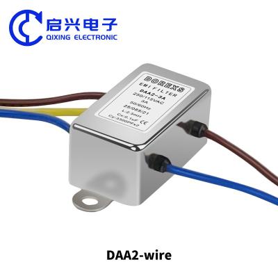 Cina DAA2 filtro EMI del filo filtro del rumore della linea elettrica CUL CE ROHS in vendita