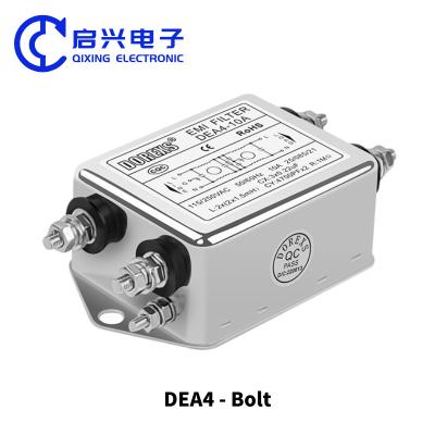 Cina DEA4 Fornitore di alimentazione AC monofase Filtro EMI 220VAC 3A/6A/10A/20A Buono effetto di soppressione in vendita