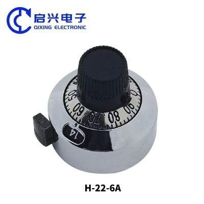 중국 멀티 링 포텐티오미터 손잡이 6.35mm 3590S 534 H-22-6A 디지털 손잡이 판매용