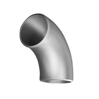 China NXF UNS S31008 ASTM A403 310S/0Cr25Ni20/1.4845 DN 15-1200 SCH10-XXS 310S Acero inoxidable 90 grados Codo de soldadura con trasero largo en venta