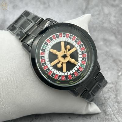 China Seven Color Stainless Steel Strap Watch Quartz Movement Analog Display Type for sale