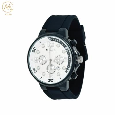 China Top Quality Design Fashion Waterproof Luminous Luxury Calendar Waterproof Custom Quartz Wrist Watch for sale