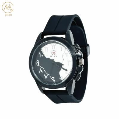 China Creative Arabic Numeral Dial Quartz Waterproof Wristwatch for High School Students′ Exams for sale