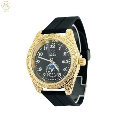 China Factory Wholesale Fashion Minimalist Quality Quartz Wrist Watch with Silicone Band for sale