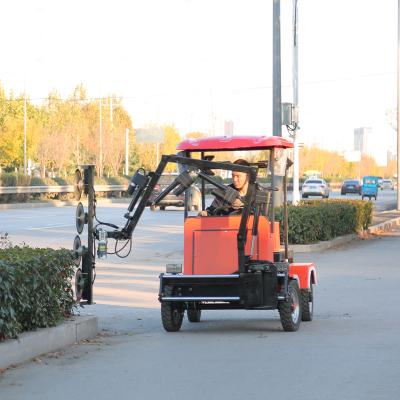 China Self-propelled Electric Greenbelt Trimmer Road Trimmer Landsacping Hedge Branch High Altitude Trimmer for sale