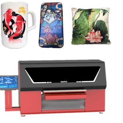 China Indoor Outdoor High Definition Advertising 5060 One Stop Large Size UV Printer For Wooden Board Bottle Phone Case Textile Tile Glass PVC Leather Card for sale