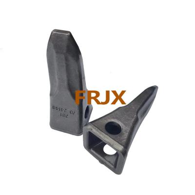 China Precision Casting Excavator Bucket Teeth Hardness HRC 52-58 Yellow / Black for sale