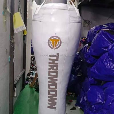 China Muay Thai Boxing Bag 120*36 New Mushroom Sandbag Design Comfortable And Antibacterial Professional Boxing Training Heavy Bag for sale