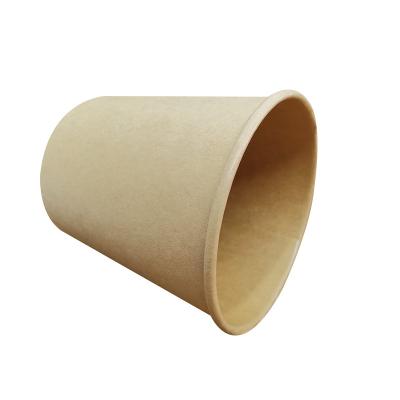 China 1000ml Disposable Customized Logo Cup With Lid Paper Pla Soup Bowl for sale