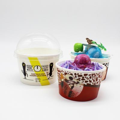 China Rectangle disposable brand new paper. 520cc food soup paper cup for sale