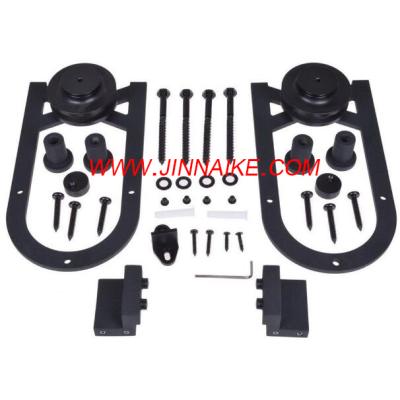 China Sturdy And Stable Sliding Door Track Wheel For Barn Door Hardware Kits for sale