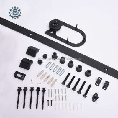 China America Steel Style Sliding Wooden Barn Door Hardware for sale