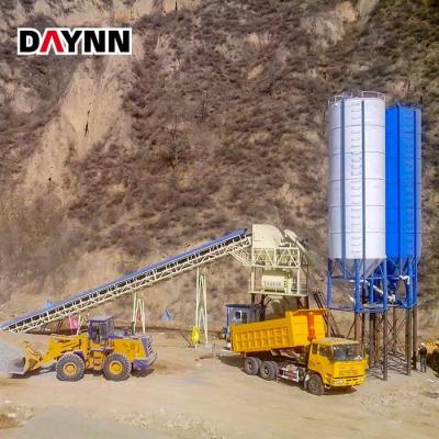 China Construction works HZS60 60 CBM/H Ready Mixed Concrete Plant Concrete Batching Plant Concrete Mixing Plant for sale