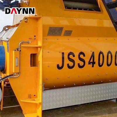 China Construction works Twin Shaft Concrete Mixer Forced For Concrete Mixing Plant Concrete Mixing Mixer for sale