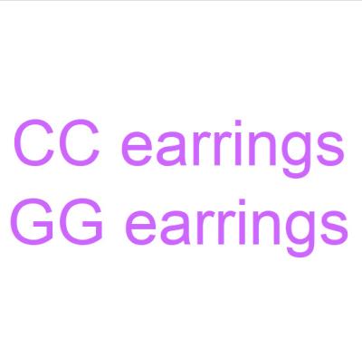 China 2020 new CLASSIC styles fashion cc earrings for women party for sale