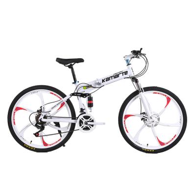 China NEW STYLE Design 21 Speed Aluminum Alloy New 26 Inch Folding Mountain Bike For Adults for sale