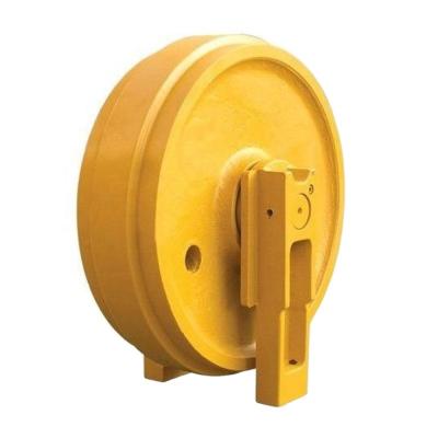 China Front track idler assy for mini excavator wheel bulldozer parts rubber idler js220 pc20 pc60 pc200 pc300 ex120-2 js220 for sale