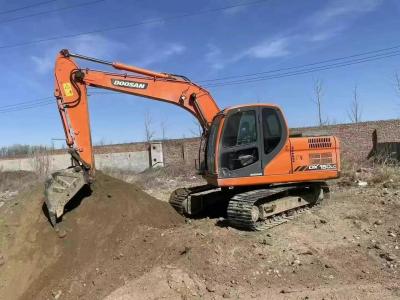 Китай Использованный экскаватор Doosan DX150LC 15 тонн Полная история обслуживания Добыча полезных ископаемых Землеустройство продается