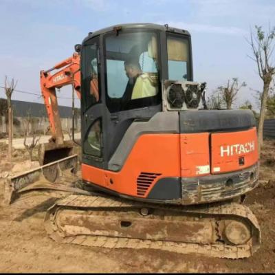 Китай Использованный Hitachi ZX60-3F мини-экскаватор 6 тонн Низкий рабочий день Полный сервис Строительство ландшафтный дизайн продается