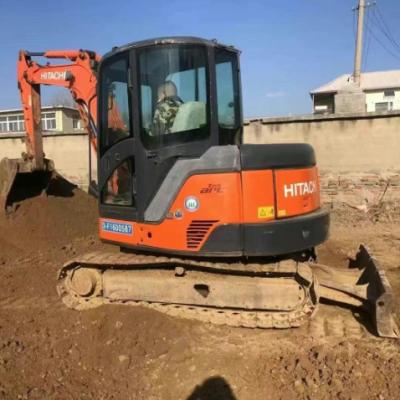 Китай Использованный Hitachi ZX65U мини-экскаватор 6,5 тонны низкие часы для строительства ландшафтного обслуживания продается