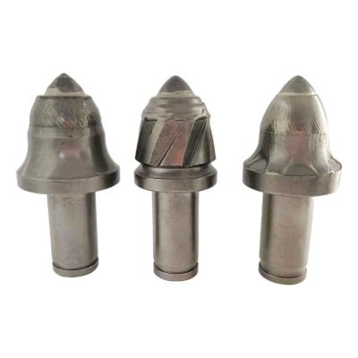China Construction works Factory Direct Sales Tools S135 Tapered Slicer Bit And Round Shank Chisel Bit for sale