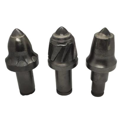 China Construction works Factory direct sales of high quality tools S135 tapered trencher bit and round shank chisel bit for sale