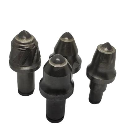 China Construction works Tools S135 S160 Tapered Trencher Bit And Round Shank Chisel Bit for sale
