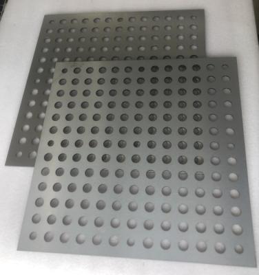 China 99.98% Min Tungsten Alloy Polished Perforated Tungsten Plate for sale