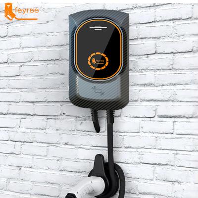 China Charging electric car charging Feyree OEM 22KW electric portable type 1 / type 2 ev charger 3 phase 3.5M usb car charger for 7kw wallbox for sale