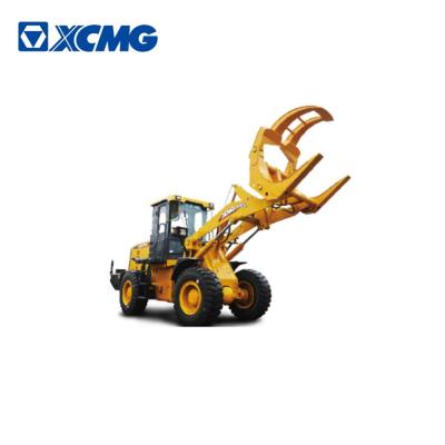 China XCMG 3ton factory wooden clamp wheel loader grasper loader lw300fn for sale