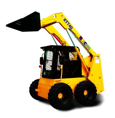 China Construction works XCMG Electric Raccoon Skid Steer Mini Charger XT740 for sale