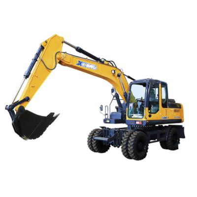China XCMG factory excavator XE210WA 21 ton wheel excavator china price for sale