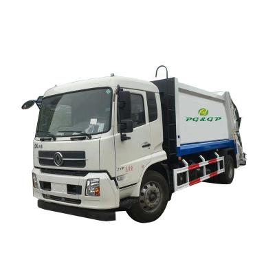 Cina Chinese Famous Building Material Stores Waste 10m3 Garbage Dismountable Trash Can Garbage Truck in vendita