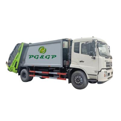 Cina Building Material Shops Quality Direct China Manufacturer Rear Side Garbage Removal Waste Compactor Loading Trucks in vendita