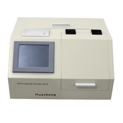 China â ¤ 85% RH Huazheng Insulation Transformer Oil Acidity Testing Machine Electric Portable Acid Value Tester Automatic Oil Acidity Tester for sale