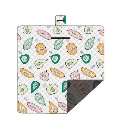 China Large Outdoor Camping Picnic Mat Thickened Waterproof Light Goods Folding Portable Moisture Proof Lightweight Travel Waterproof Family Blanket for sale