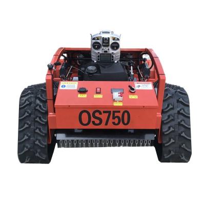 China 2-Stroke Multifunctional Crawler Remote Control Lawn Mower, Small Lawn Mower for Wasteland Mower on Road Slope for sale