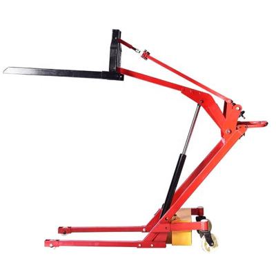 China Electric Loading Forklift 1 2 Ton Hydraulic Stacker Stacker Forklift Hotels Electric Self Stacker Semi Electric Forklift for sale