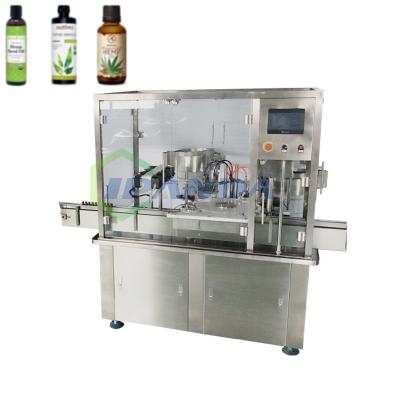 China 30ml Hemp CBD Oil Chemical Bottle Filling And Packing Machine For Essential Oil Filling Capping for sale