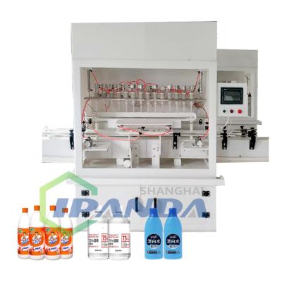 China High Capacity China Supplier Bleaching Machine Chemical Corrosive Liquid Bottle Filling Machine For Acid Remover / Toliet for sale