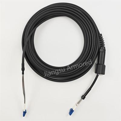 China Single Mode CPRI Fiber Optic Patch Cord FTTA 40m 7.0mm LSZH PDLC Base Station for sale