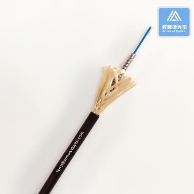 Chine Simplex SM en acier inoxydable câble blindé en fibre de plâtre de 5,0 mm Noir LSZH Aramide fils tressés à vendre