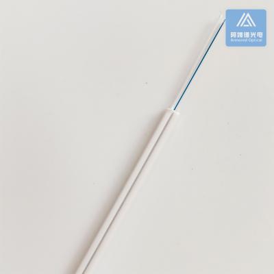 Chine Simplex SM Drop Cable 3,0x2,0 mm Blanc LSZH FTTH Intérieur câble à fibre optique à vendre